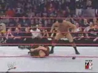 WWE - Batista Power Bomb on Kane