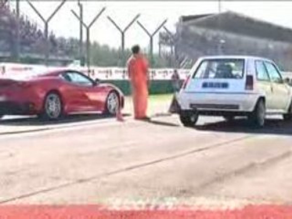 Renault R5 Turbo VS Ferrari F430GT