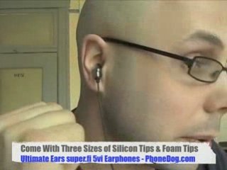 Ultimate Ears super.fi 5 vi Earbuds with iPhone & ...
