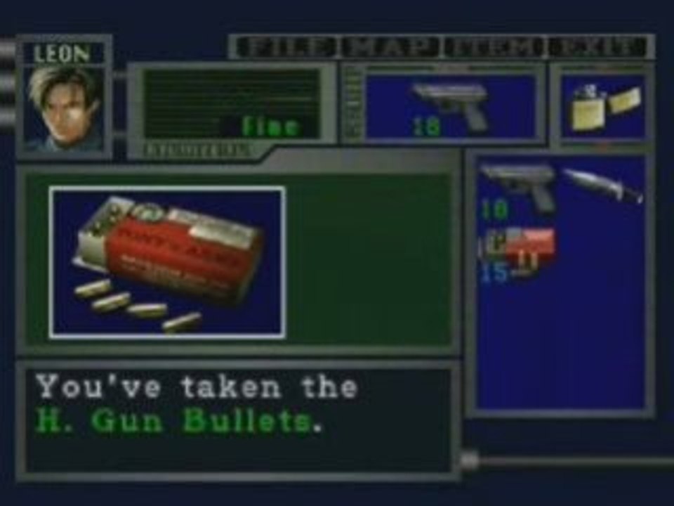 [TEST-PS1] Resident Evil 2 (par Goret-prod)