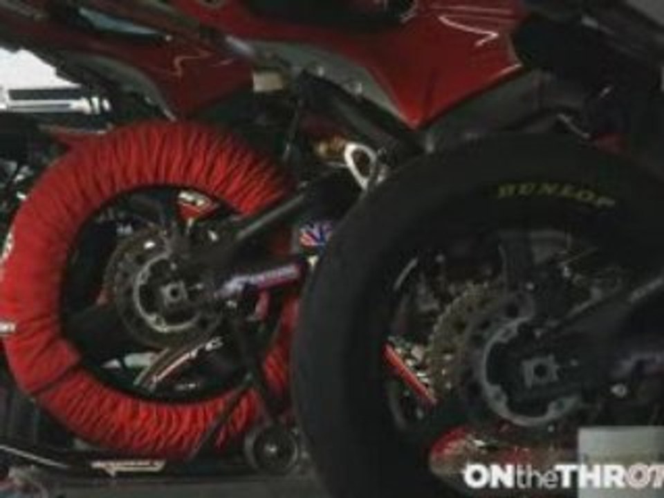 Jake Zemke Daytona Dunlop Tire Test 08 Honda CBR600RR