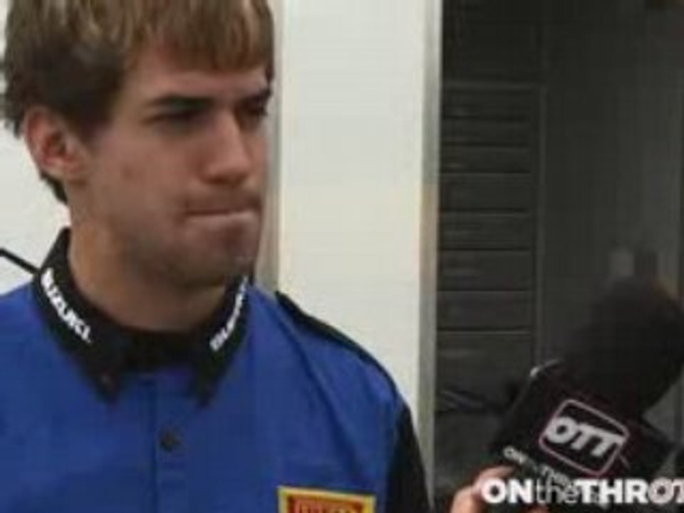 Blake Young Daytona Dunlop Tire Test 08 Suzuki Superbike