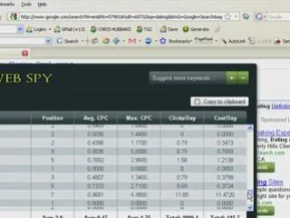 PPC Web Spy - Free Keyword Spy Tool - Brad Callen