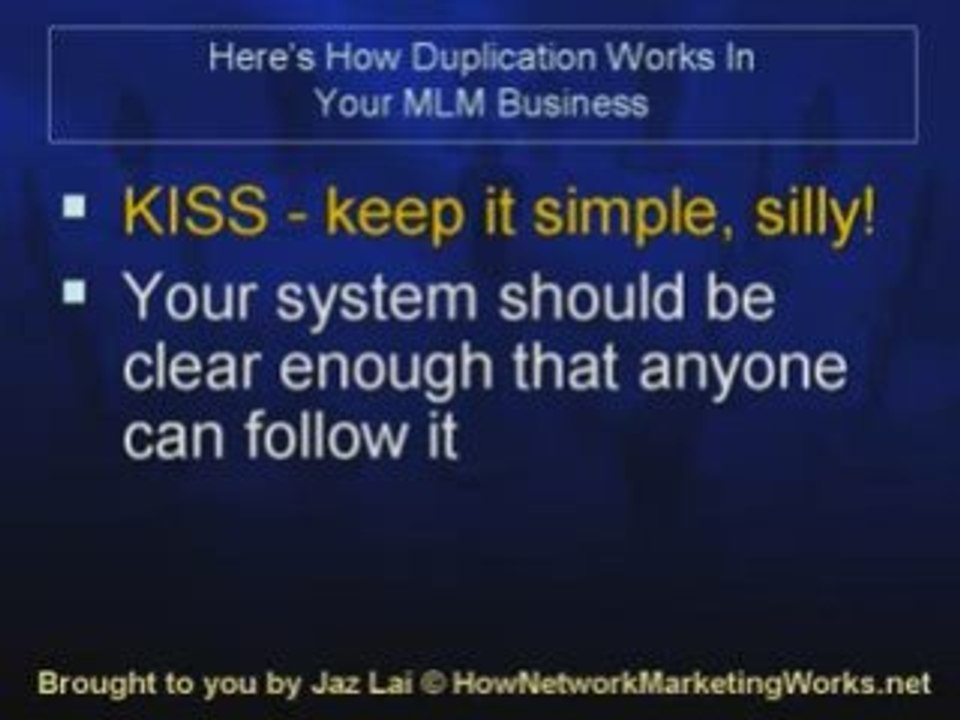 Here’s How Duplication Works In Your MLM Business