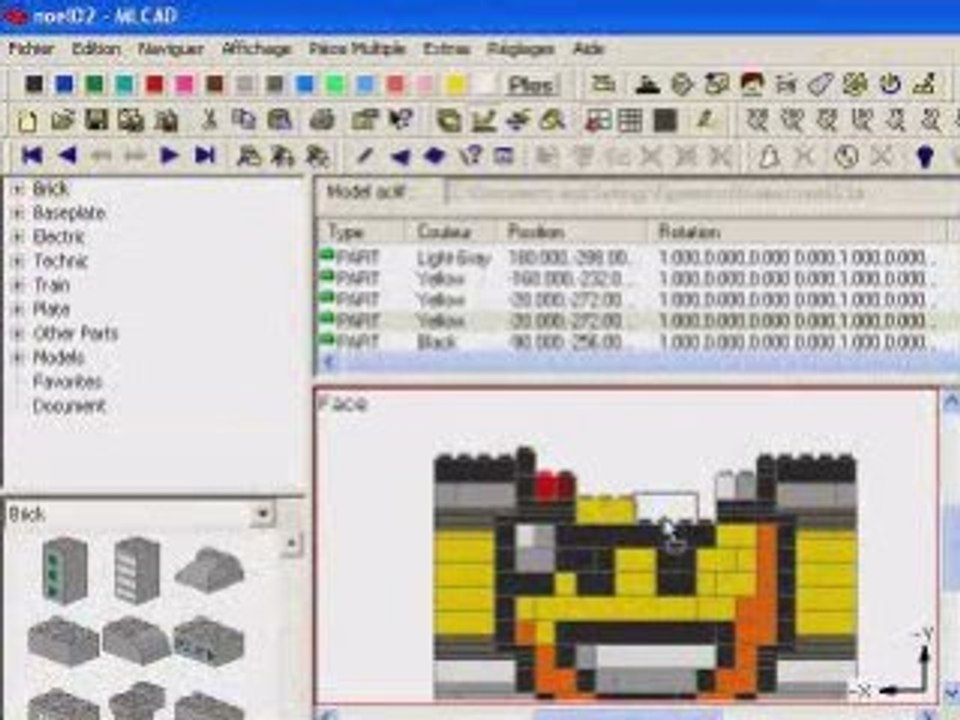 Bricks speeding - Noël making of