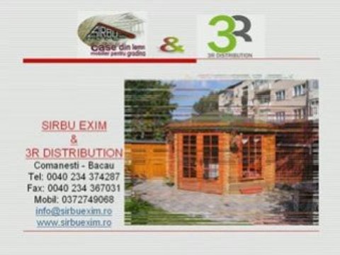SIRBU EXIM & 3R DISTRIBUTION - Garden houses presentation