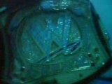 WWE WHC and Spinner belt commemorative replicas