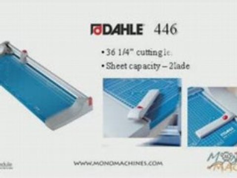 Dahle 446 Premium Rolling Trimmer Paper Cutter - Tour