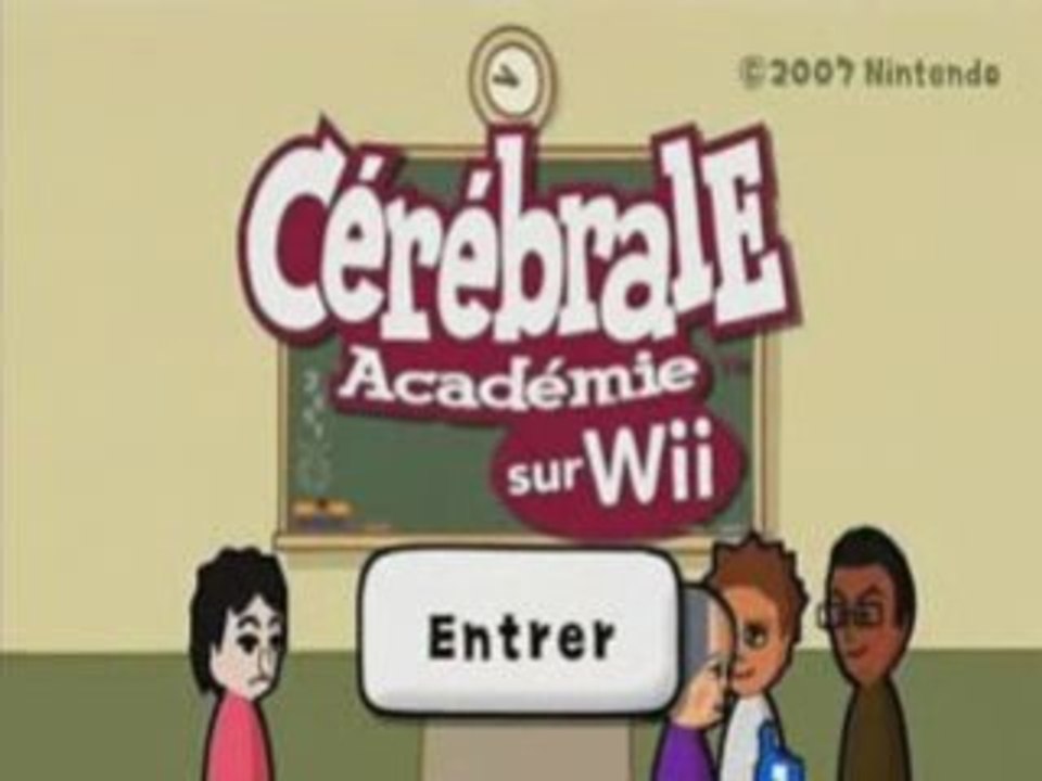 Videotest  Cerebrale Academie - Wii