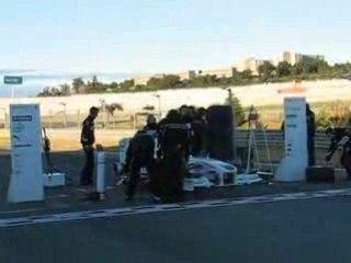 Preparing F1.09 to the installation lap