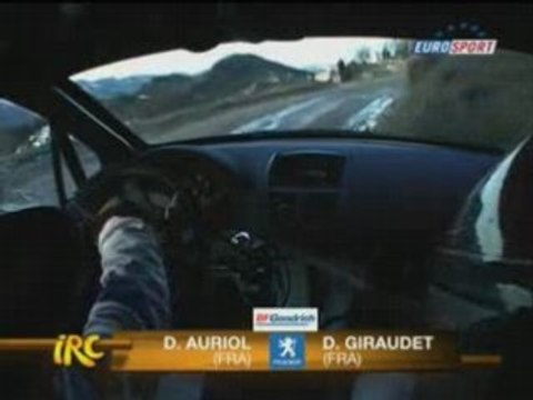 Auriol crashes in Monte Carlo 2009