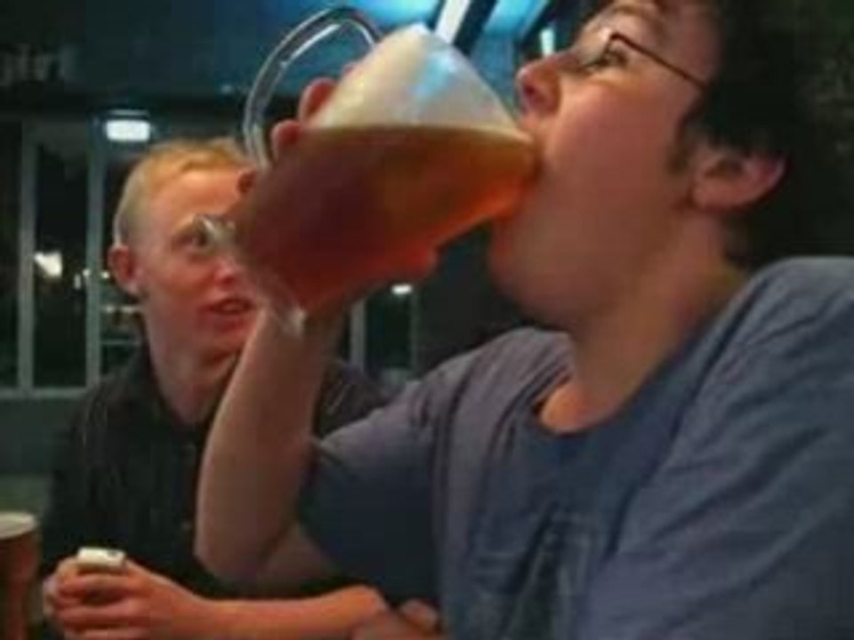 See How to Drink Beer