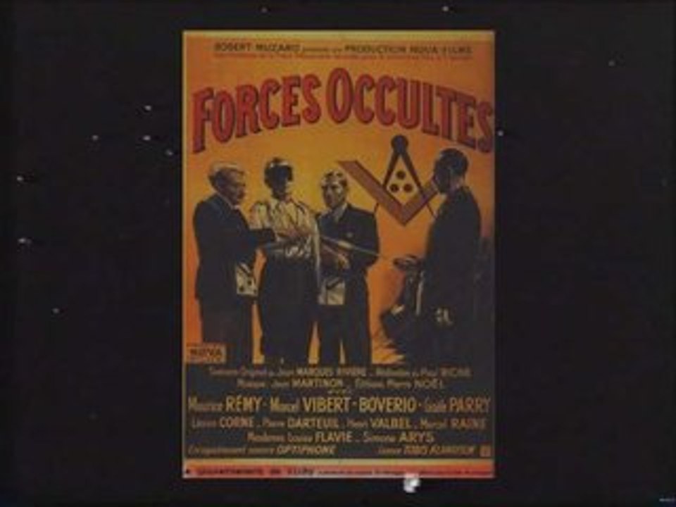Forces occultes, le complot judéo-maçonnique au cinéma  (DVD