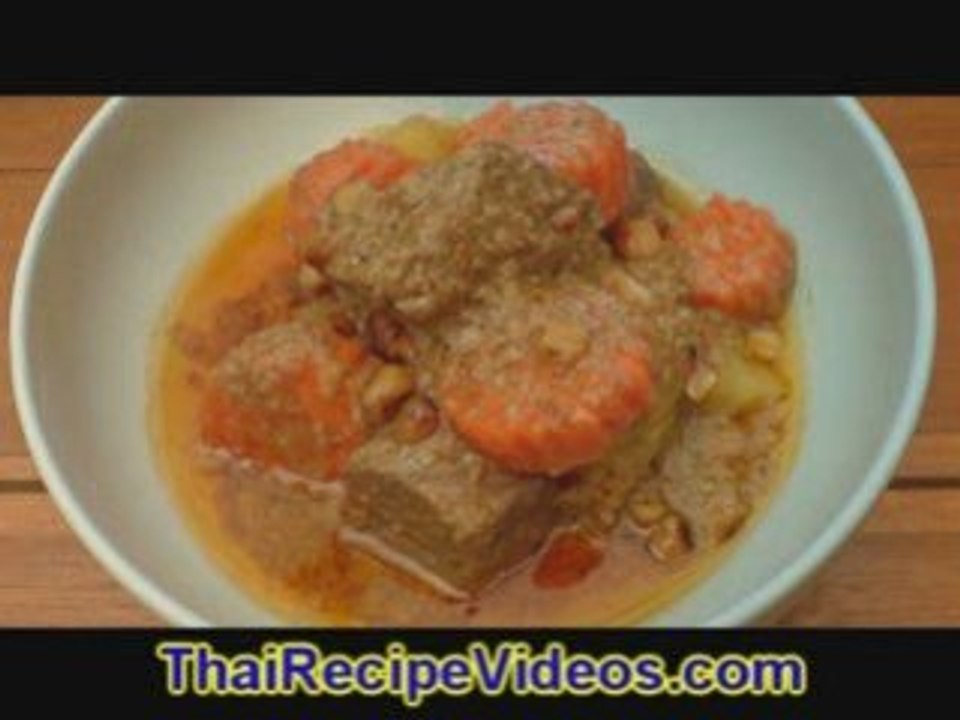 Massaman, Massaman Curry Thai style
