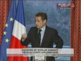 Voeux de Nicolas Sarkozy au corps diplomatique