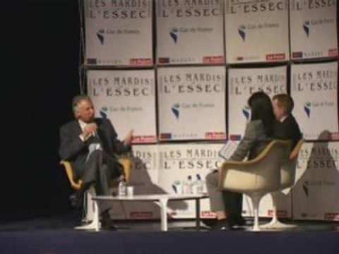 Dominique de Villepin aux Mardis de l'ESSEC le 3 avril 2008