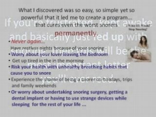Snoring Solutions