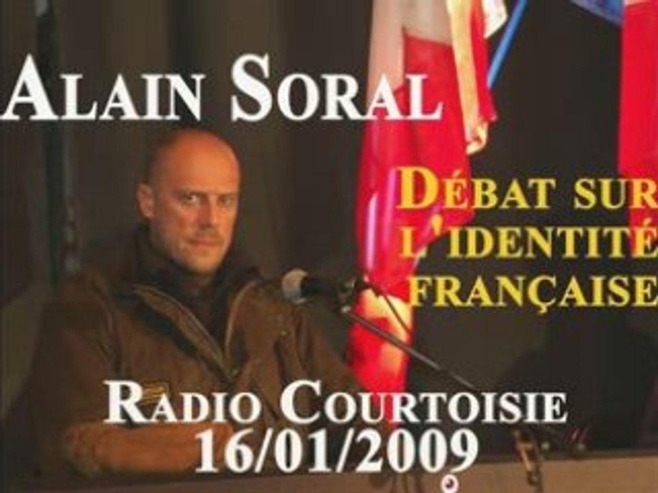 Alain Soral et l'identité française Radio Courtoisie Part 2