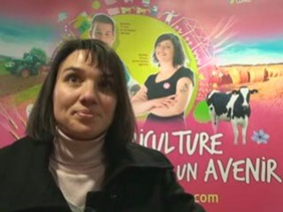 Helena témoigne sur son parcours de formation en agriculture