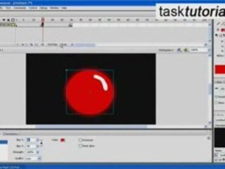 Glowing object animation in FLASH - Tutorial