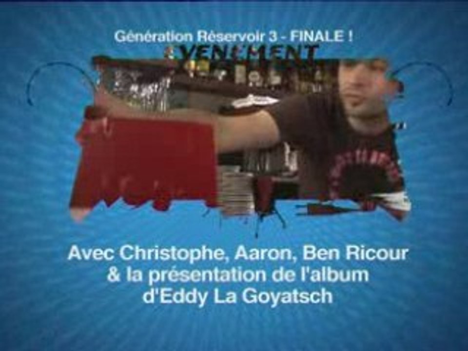 Generation réservoir 3 Spot MTV