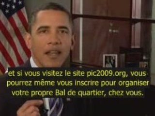 Tải video: VOSTF - Barack Obama annonce les détails de son investiture