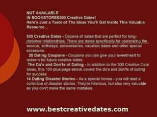 300 Creative and Inexpensive date ideas