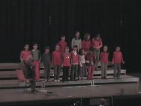 Chorale enfants Graines d'Artistes de Fonsorbes, le 29 03 08
