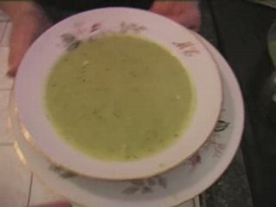 Soupe aux courgettes [Recette par Monica]