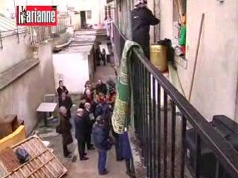 La visite des taudis d'Aubervilliers