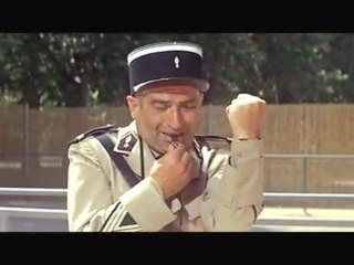 Les gendarmes de St-Tropez à l'entrainement militaire