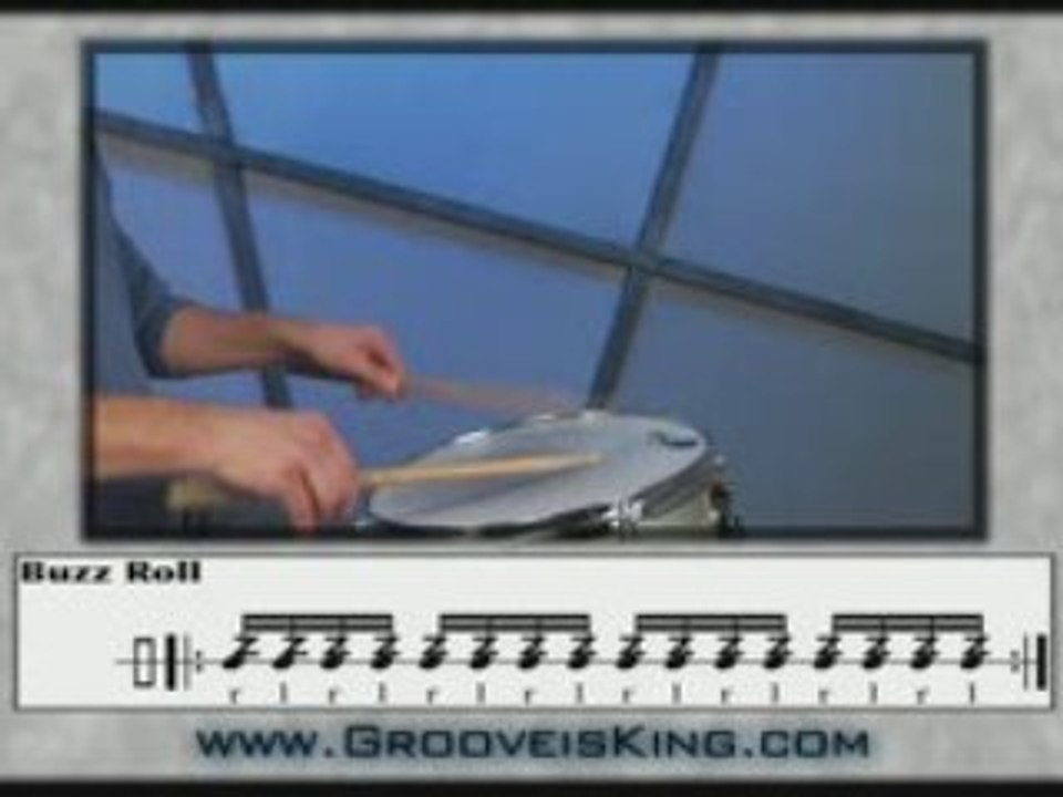 Buzz Roll - Drum Lessons - Drum Rudiments - video Dailymotion