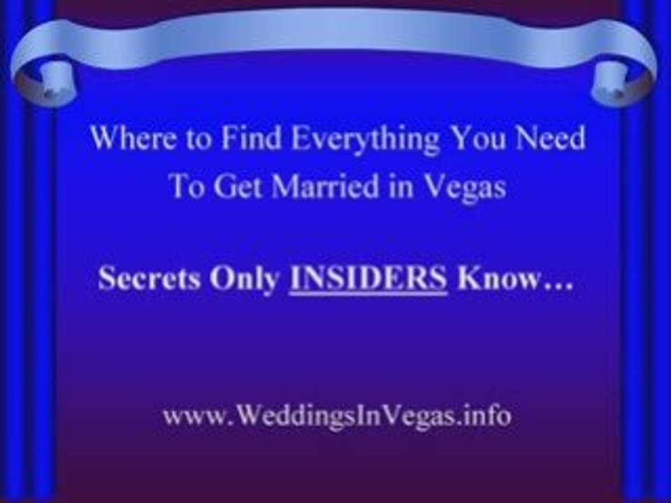 Elvis Weddings in Las Vegas