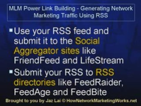MLM Power Link Building - Generating Network Marketing Traff