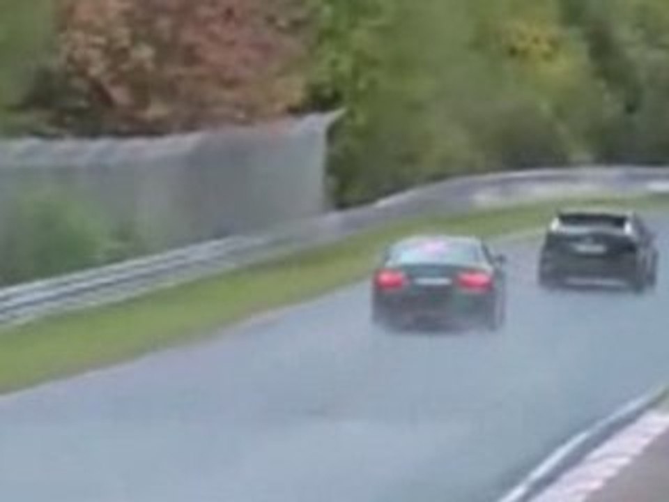 Audi RS5 à Nurburgring