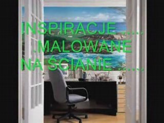 INSPIRACJE ...MALOWANE NA SCIANIE ....