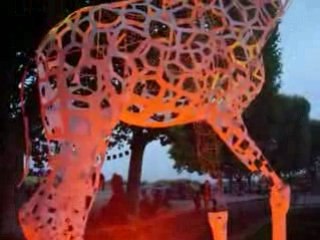 le Réticule de la Girafe dans les Jardins du Peyrou