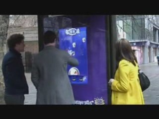Cadbury Creme Egg - Touchscreen bus shelter game