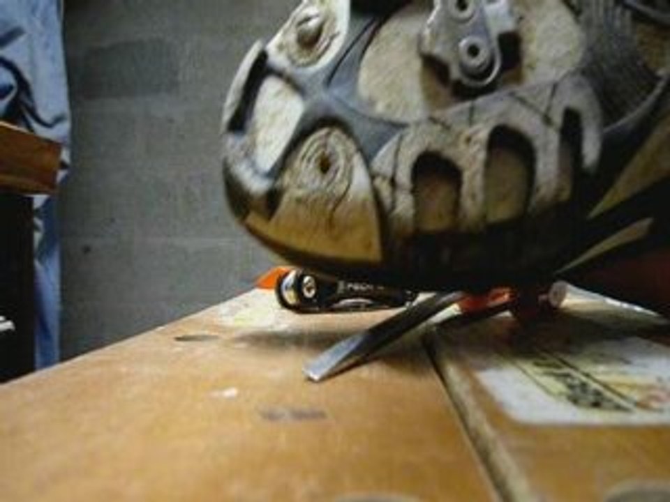 Mettre des crampons sur des chaussures automatiques