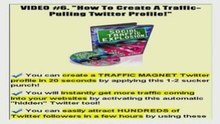 Generate Free Traffic to yor Web Site with Twitter, Facebook