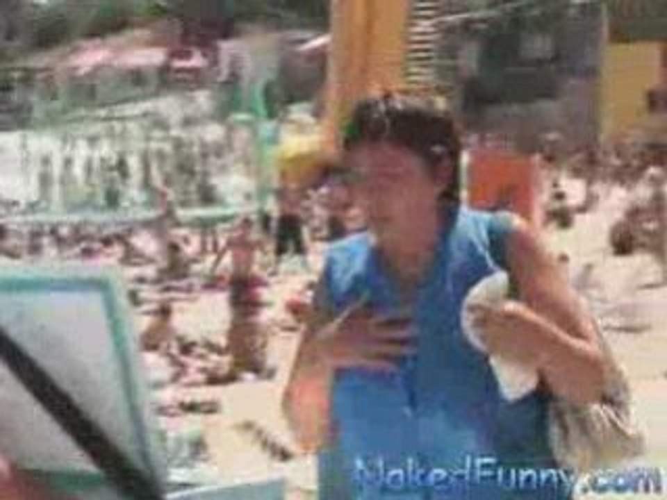 plagiste vendeur de glace camera cachée