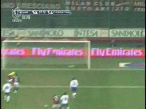 MILAN AC - FIORENTINA 1-0 BUT DE PATO