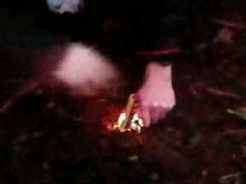 Fusée Luciole qui rate au decollage