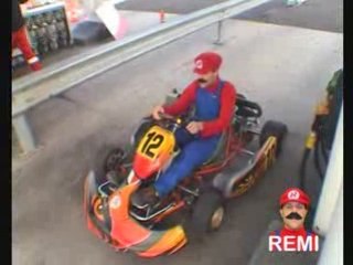 Mario kart en vrai