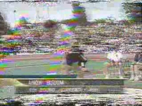 Athlé Qualif USA JO Sydney 2000 lancer poids homme