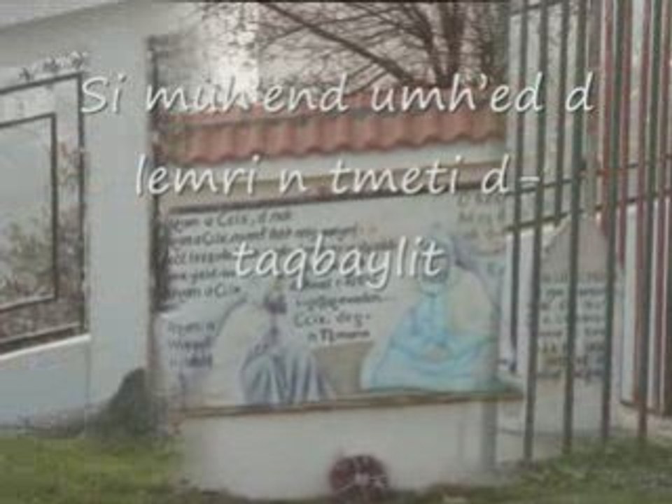 ameksa chante ssi Mouhand Oumhend