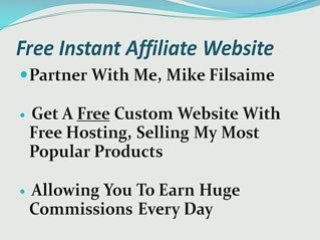 Marketing Dot Com Magazine | free instant affiliate website
