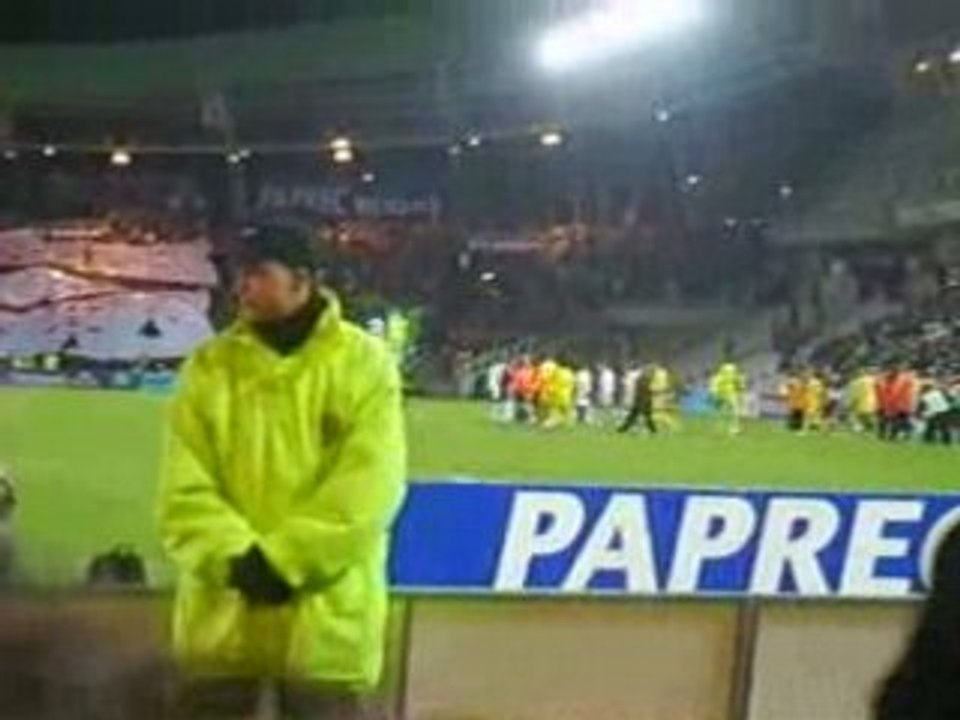 Entrée des joueurs