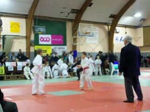 2 ème combat de judo de gérald nivelles 17/01/09