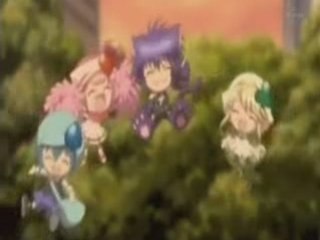 Amu chante et ikuto au violon